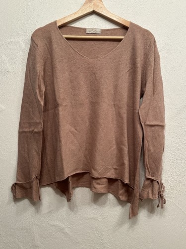 Pullover longsleeve rosa - longsleeve, braun
