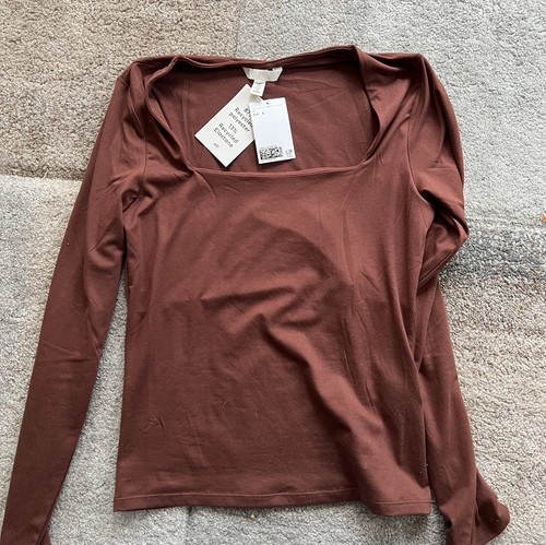 Longsleeve rostbraun - , –