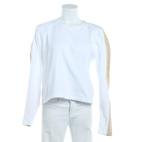 Sosue longsleeve weiß braun - longsleeve,