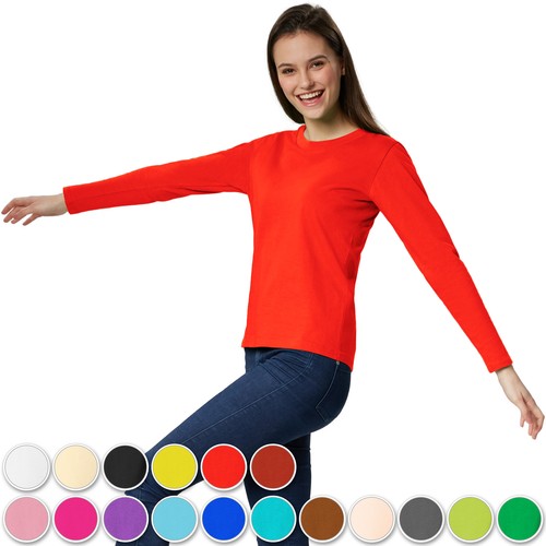 Damen longsleeve lange ärmel - damen,