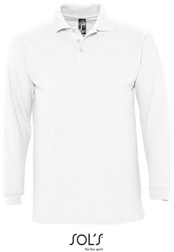 Herren longsleeve poloshirt - herren,