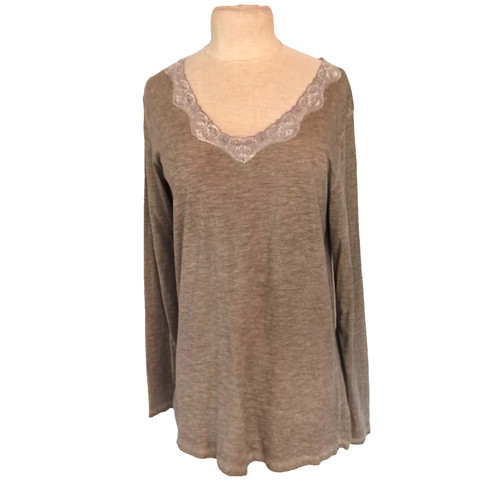 Spitzenborte bluse shirt - bluse,