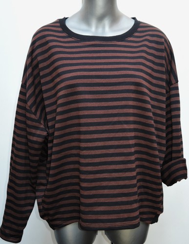 Oversized streifen shirt - streifen,