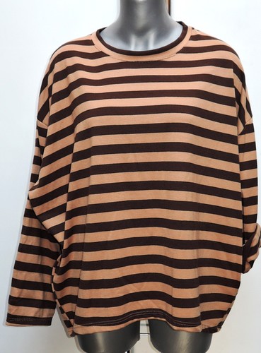 Oversized streifen shirt - oversized,