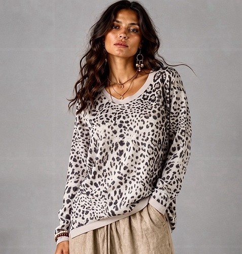 Shirt longsleeve braun - shirt, 36