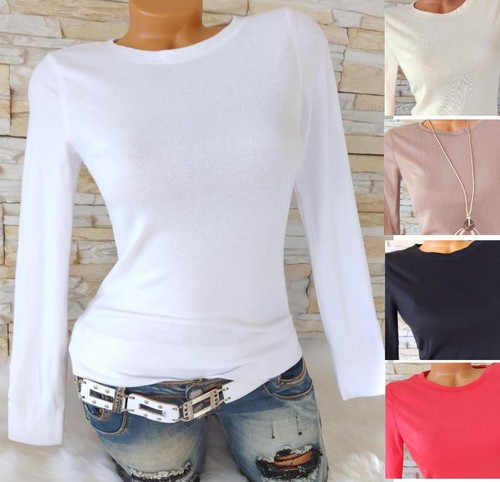 Damen shirts langarm - gr.,