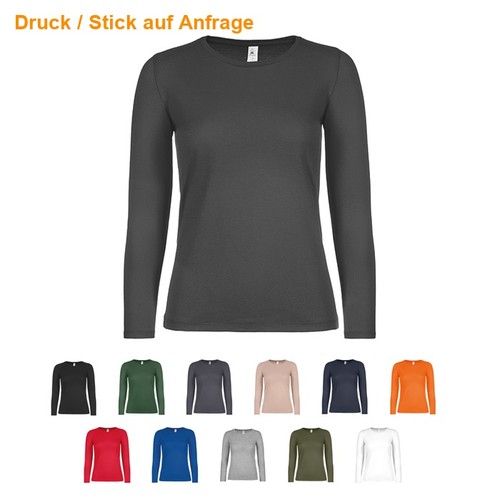 Damen langarm shirt - langarm, t-shirt
